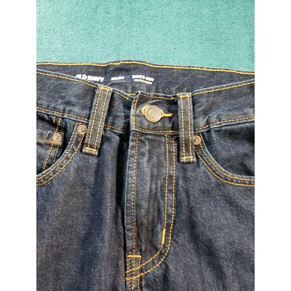 Old Navy Jeans Sz 29x34 Mens Blue Cotton Pants Denim Bootcut Casual - Picture 6 of 13